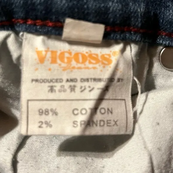 Vigoss Bootcut Jeans Womens Sz‎ 7 Straight Medium Wash Classic Normcore Everyday - Image 9