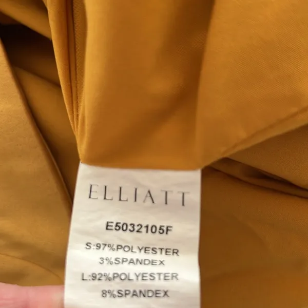 Revolve Elliatt Isabelle One Shoulder Dress - Mango - Image 4