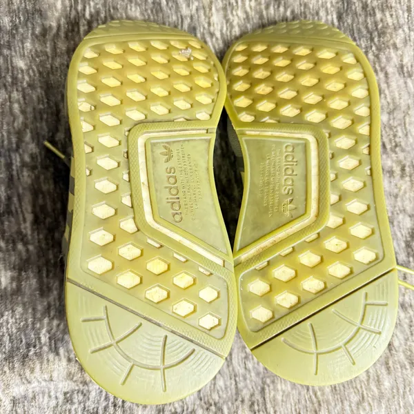 Womens Adidas NMD R1 Legacy Olive Green Athletic Shoes Sneakers Size 7.5 - Image 7