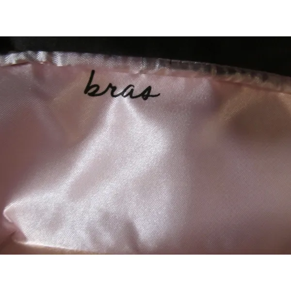 Victoria’s Secret Black Satin Sexy Little Things Travel Lingerie Case - Image 5