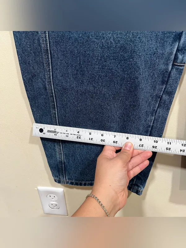 AELFRIC EDEN BAGGY BARREL JEANS women’s size 26 ballon jeans denim - Image 4