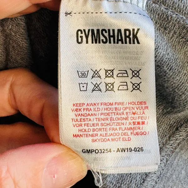 Nike Gymshark Women's Medium Gray Pullover Hoodie Logo Athleisure‎ Gorpcore Cozy - Image 4