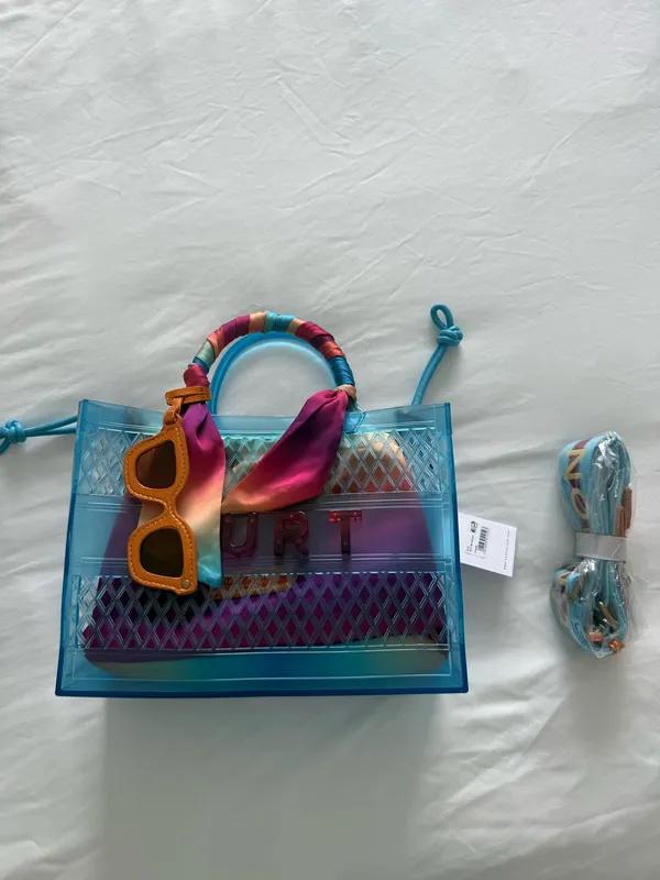 Kurt Geiger small jelly tote bag - Image 3