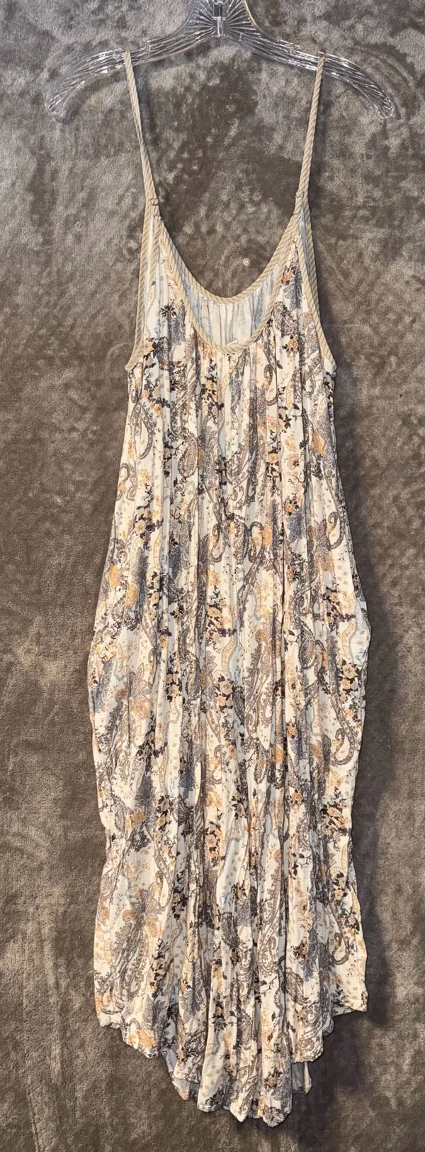 Hem & Thread Paisley Print Sleeveless Jumpsuit with Pockets - Image 8