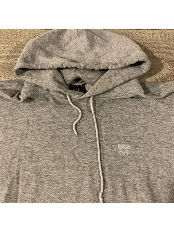 Vintage USA Olympics sweatshirt Gray Size M - Image 2