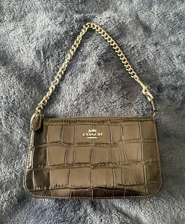 Coach Nolita 19 Black Crocodile Leather - Image 3