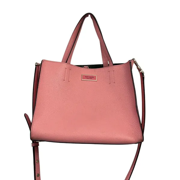 Kate Spade Sam Medium Satchel Rococo Pink Leather - Image 4