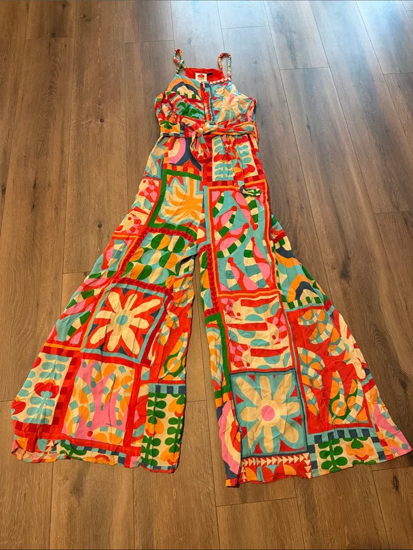 FARM Rio Cutout Halter Jumpsuit - Image 3