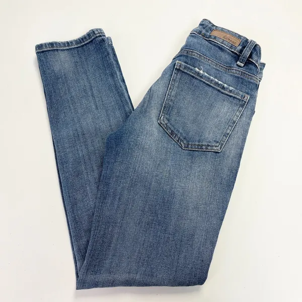 Garage Womens Jeans‎ Girlfriend Distressed Size 00 Low Rise Grunge Thrash Street - Image 9