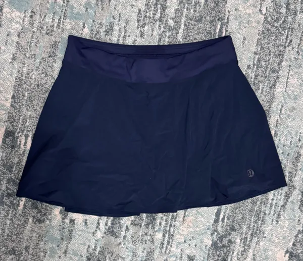 Lululemon Lightweight High-Rise Tennis Skirt True Navy 10 - Image 4