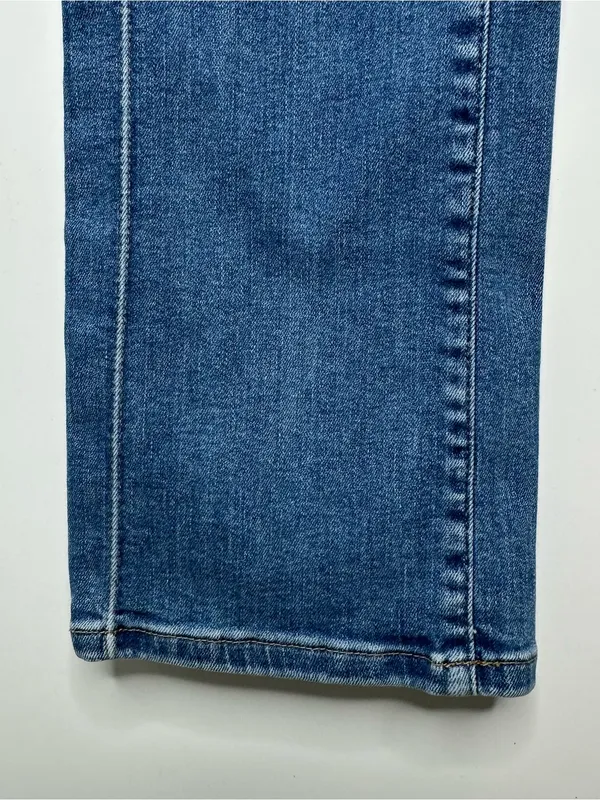 We The Free People Cross My Heart Slim Straight High Rise Jeans Size 28 - Image 6