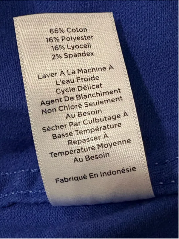 Talbots Classic Jean Jacket Size M Royal Blue - Image 8