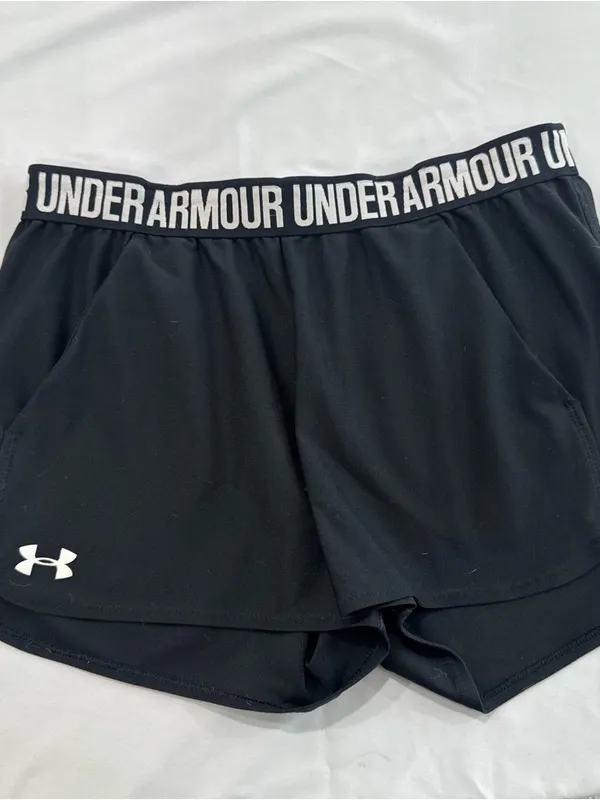 Under‎ Armour Black Play Up Shorts Medium - Image 2