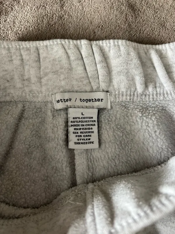 Better Together Lounge Shorts Gray Size L - Image 2