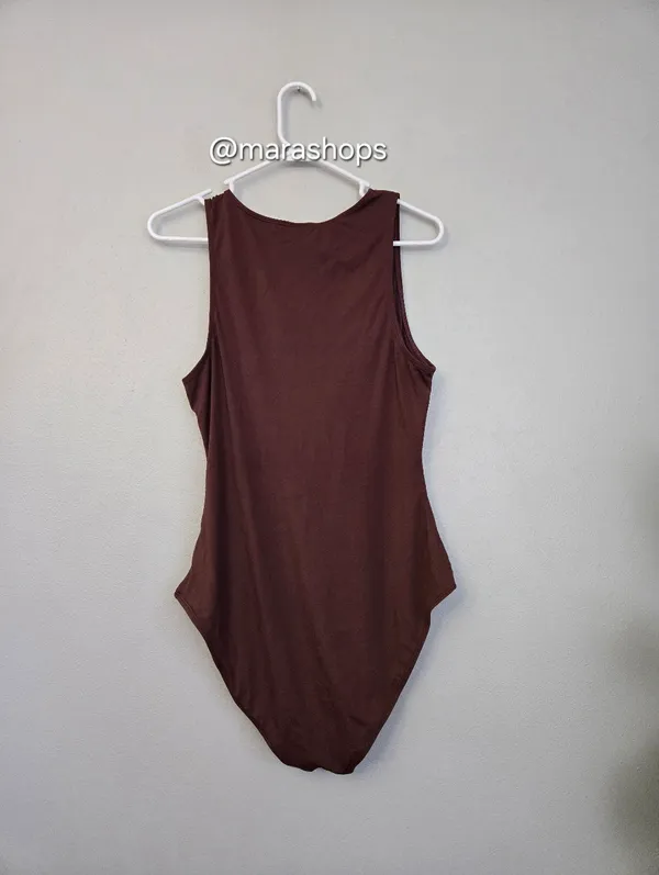Andie The Malibu Swimsuit Maroon - Image 5