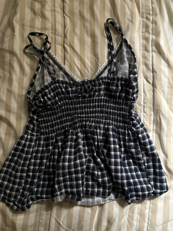 Navy babydoll top Blue Size XS - Image 2