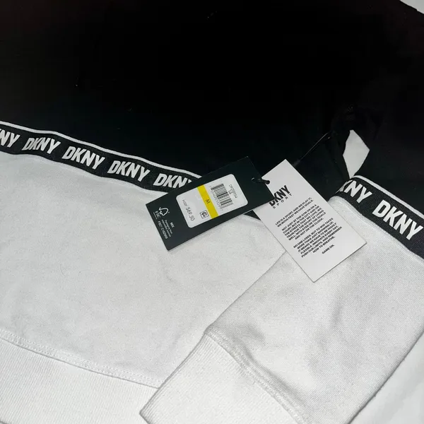 DKNY Sport Colorblock Logo Tape Hoodie – Size M – NWT - Image 4
