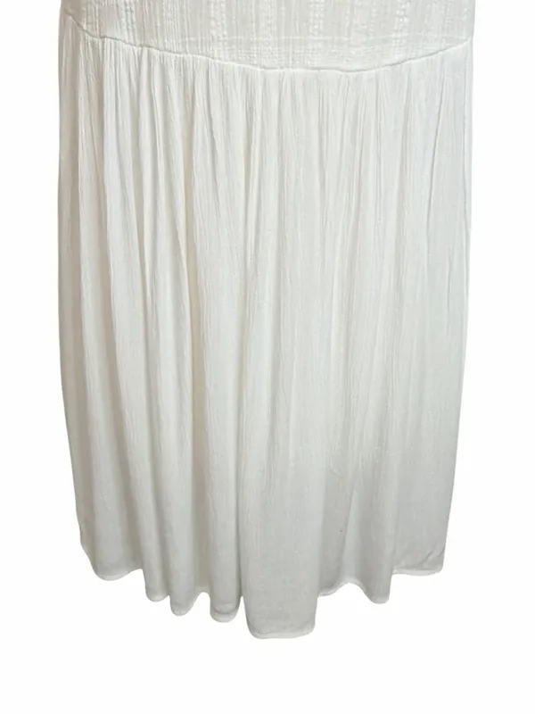 RIP CURL Lightweight Sundress Ties at Shoulders in White,‎ Small - Image 7