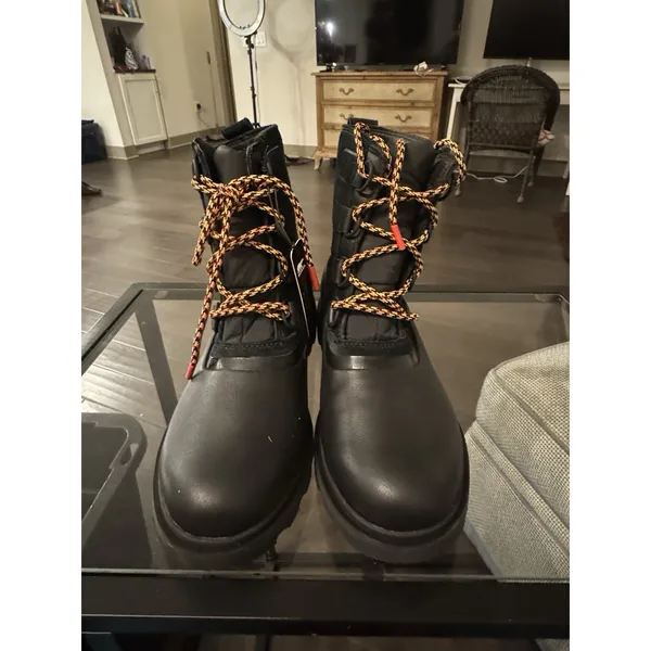 Sorel Women's Lennox Street Lace Boots Black Size 8 Waterproof - Image 4