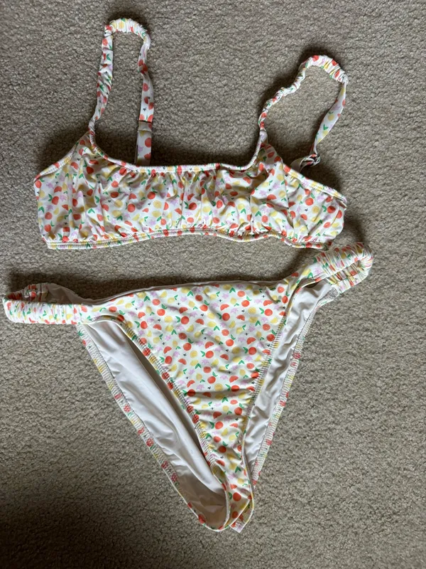 The Beach Club Citrus Scrunch Bikini Set - Image 2