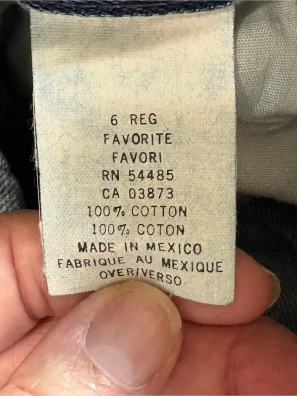 American Eagle Favorite Fit Low Rise Flare Jeans Sz 6 Regular Y2K vintage - Image 3