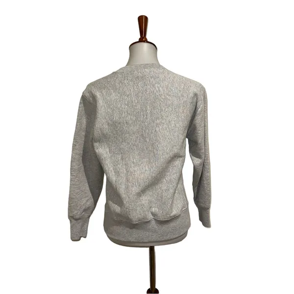Champion Reverse Weave Warmup Sweatshirt Gray Size XS - Image 2