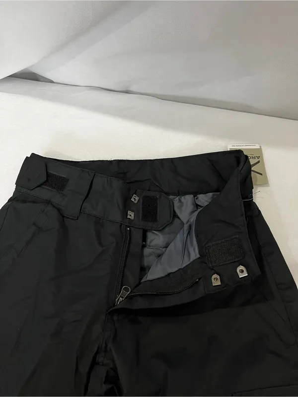 Arctix Ski Snow Cargo Pants Women's Small Black Ankle Zip Insulated Snowboarding - Image 7