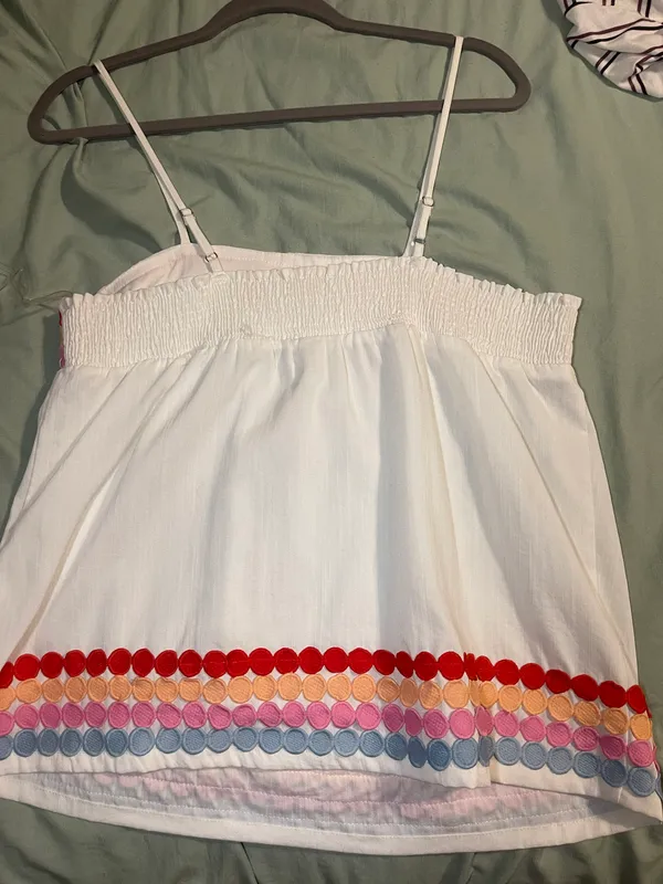 Entro Multi-Color Pattern Tank Top - Image 3
