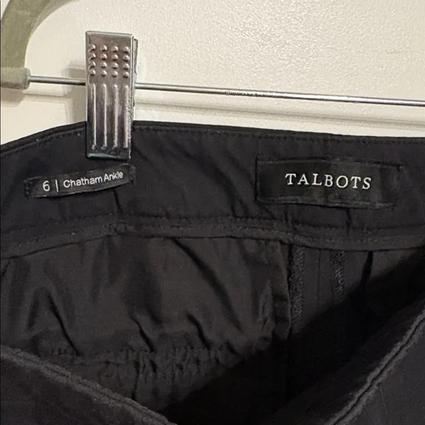 Talbots Black Straight Leg Women's Pants - Image 2