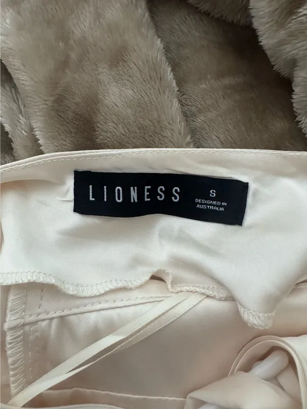 Champagne lioness mini dress - Image 3