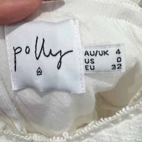 Princess Polly DLANEY MINI DRESS WHITE - Image 10