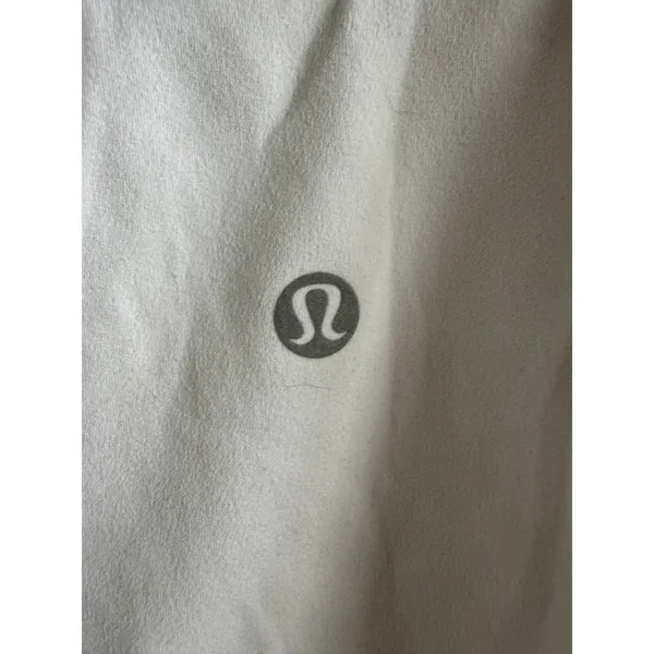 Lululemon Align Tank Top White Nulu Cropped Yoga Bra 8 LW1CRTS - Image 4