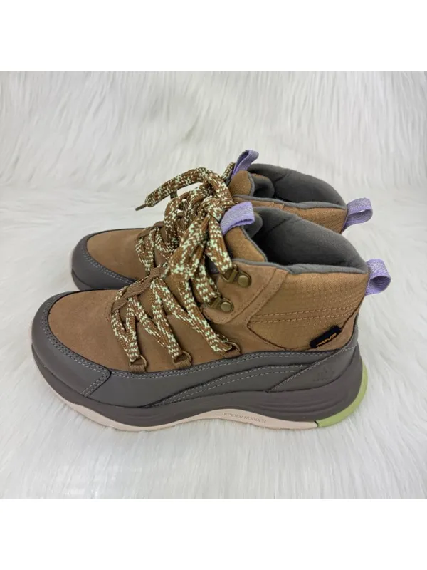 Teva Auroris Waterproof Hiking Boots Honey Brown Insulated Winter US 6 UK 4 - Image 2