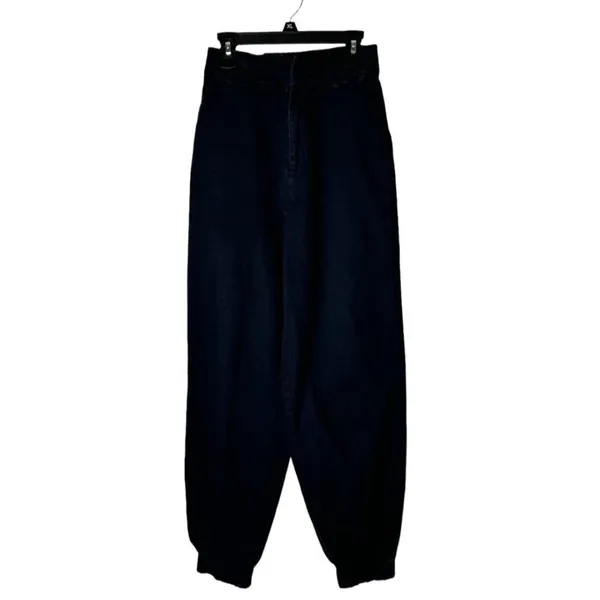 I AM GIA Pants Women XS‎ Black Elastic Waist Baggy Parachute Joggers Y2K Retro - Image 2