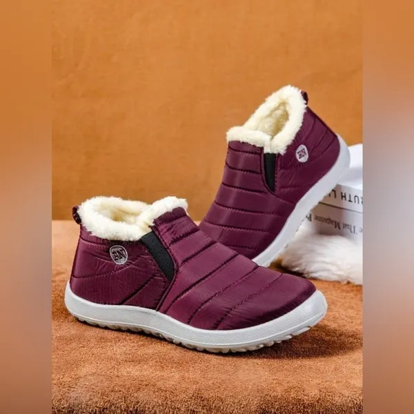 Red/Maroon Waterproof Non - Image 2