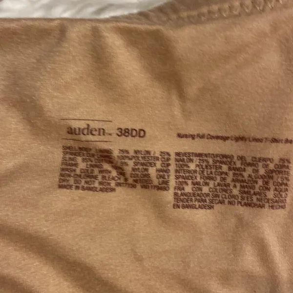 AUDEN Nursing Bra size 38DD brand new with tag please see all photos - Image 6
