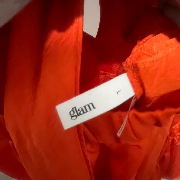 GLAM Ruffle Tiered Halter Mini Dress  - Image 2