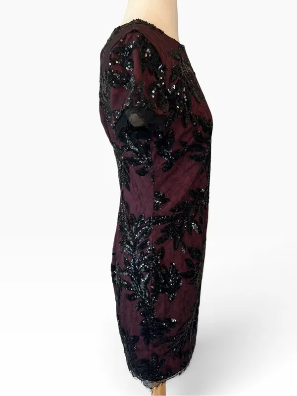 Dress the Population Valerie Sequin Lace Dress - Image 6