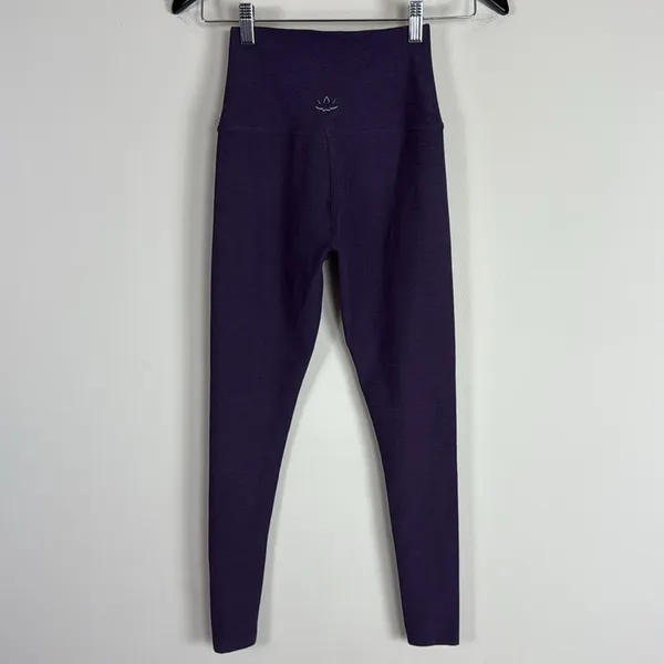 Beyond Yoga Spacedye Vitalize Full Length High Waist Leggings‎ Heather Purple XS - Image 2