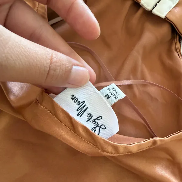 Sun & Moon satin Dress - Image 10