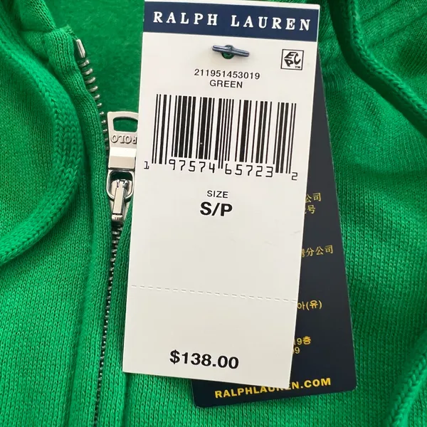 NWT POLO RALPH LAUREN Pony Zip Hoodie - Image 6