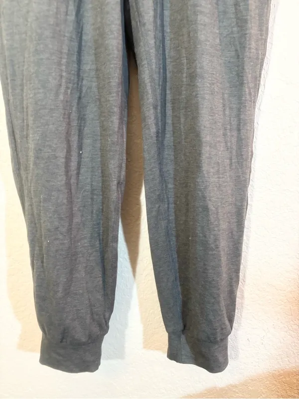 Vuori All Day Romper Jumpsuit Gray Charcoal Heather Size M - Image 7