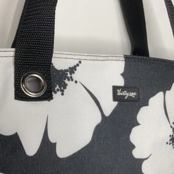 Thirty-one black &‎ White tote Bag - Image 2