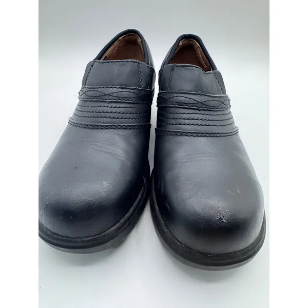 Ariat Steel Toe Leather Safety Work Clogs Slip On Black Women's 7.5B - Image 7