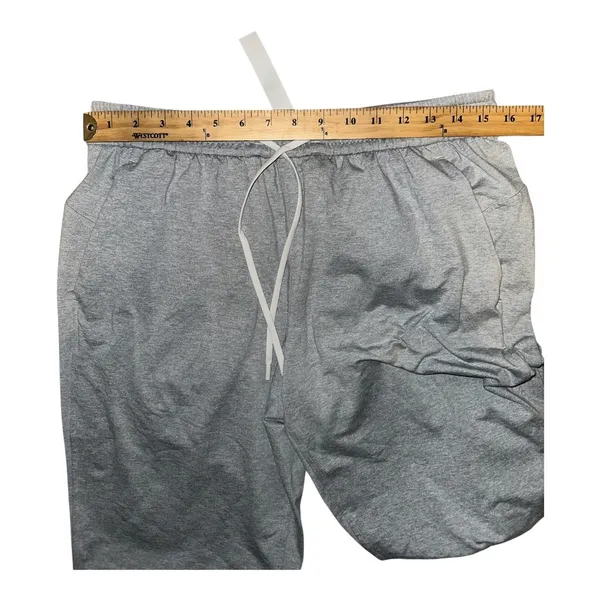 Lululemon Gray Soft Jersey Classic Fit Mid-Rise Jogger, Womens‎ Size 10 - Image 8