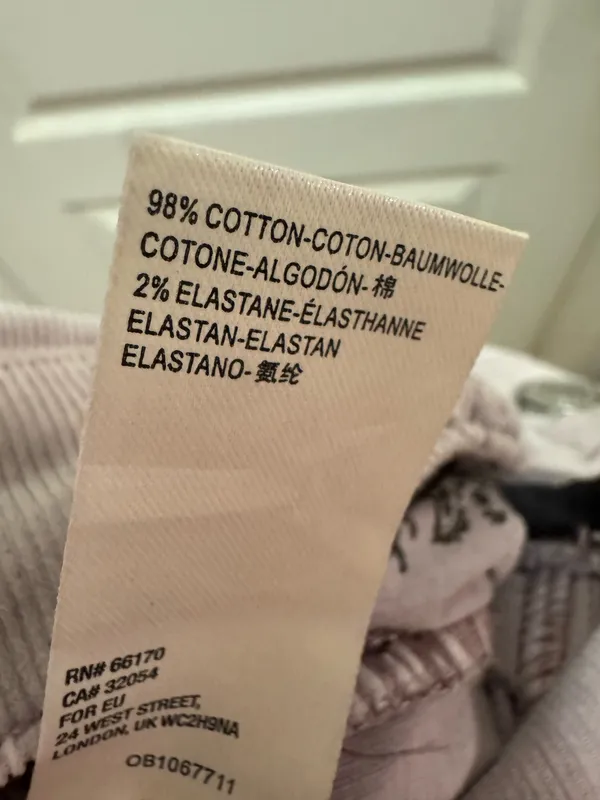 Frosted Lilac Free People Sun Chaser Corduroy Skinny - Image 7