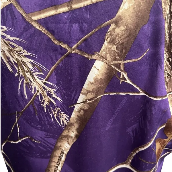 Realtree Purple Camo Activewear Top - Image 5