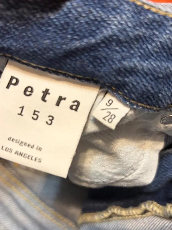 Petra 153 Cropped Jeans Blue Size 29 - Image 2