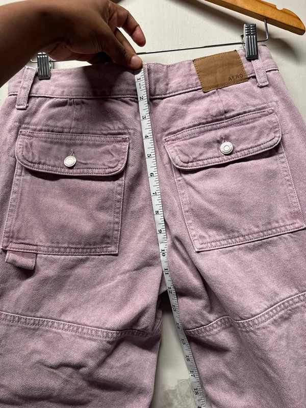 Aeropostale Utility Cargo Pants high waist size 0 - Image 8