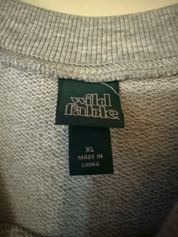 Wild Fable White Fable Crop Top - Image 3